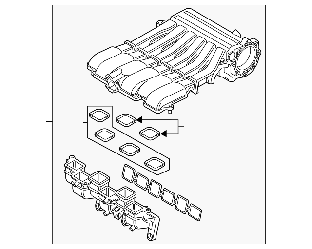 Intake Manifold 03H-133-201-N - View 12
