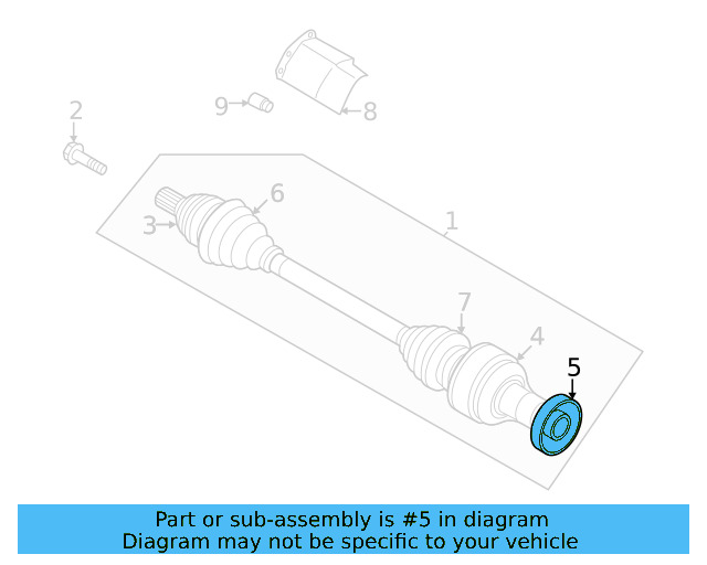 Protect Cap 5N0-407-284-D - View 4