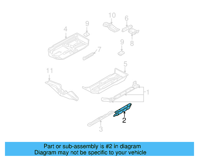 Mount Bracket Extension 1J0-813-120-B - View 27