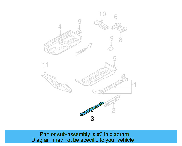Mount Plate 1J0-802-197 - View 3