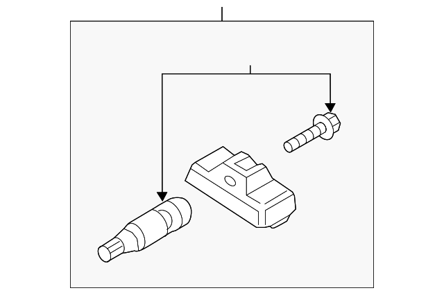 TPMS Sensor 5Q0-998-270-F - View 8