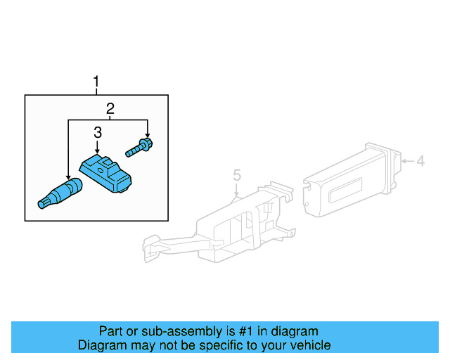 TPMS Sensor 5Q0-998-270-F - View 10
