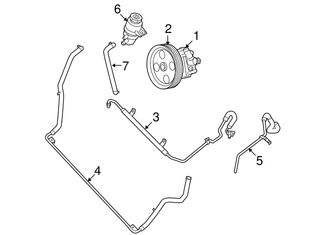 Power Steering Pulley 7B0-145-255