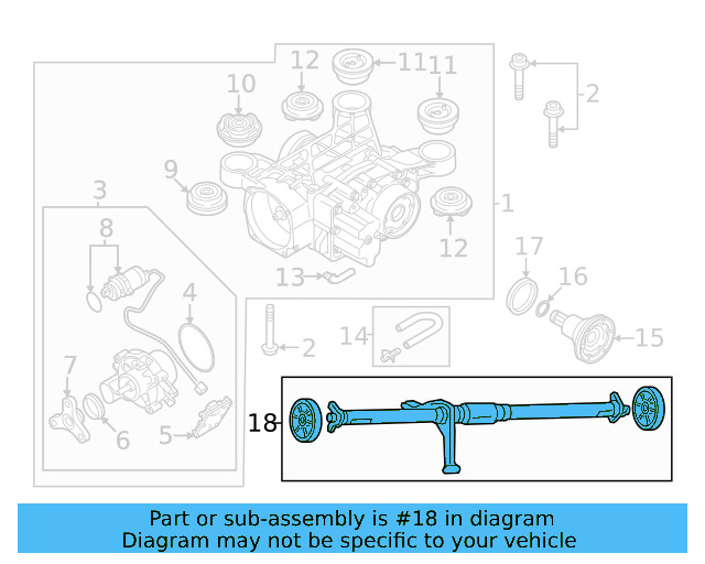 Drive Shaft 3QF-521-101-M - View 4