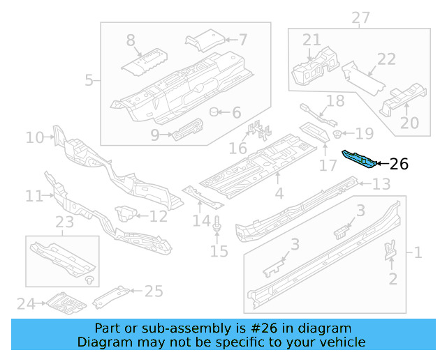 Deflector Shield 5QF-825-913-B