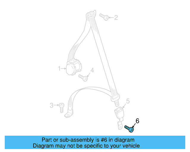 Buckle End Mount Bolt N-989-236-02 - View 21