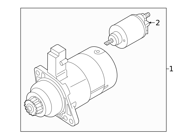 Starter Motor 02E-911-022-HX - View 9