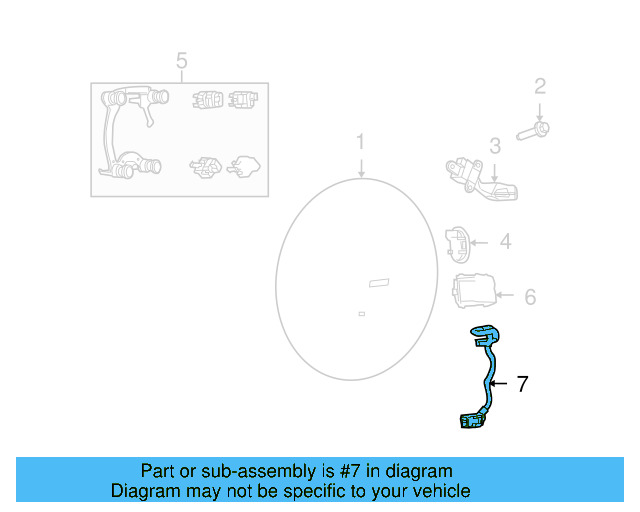 Wire Harness 7B0-971-445-A - View 3
