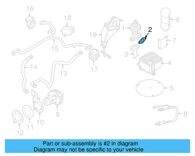 Valve Gasket 068-131-547-B - View 2