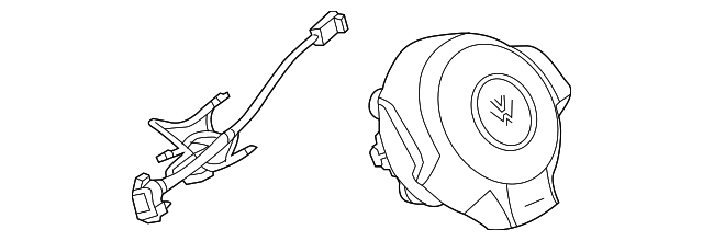 Driver Inflator Module 5C5-880-201-T-81U