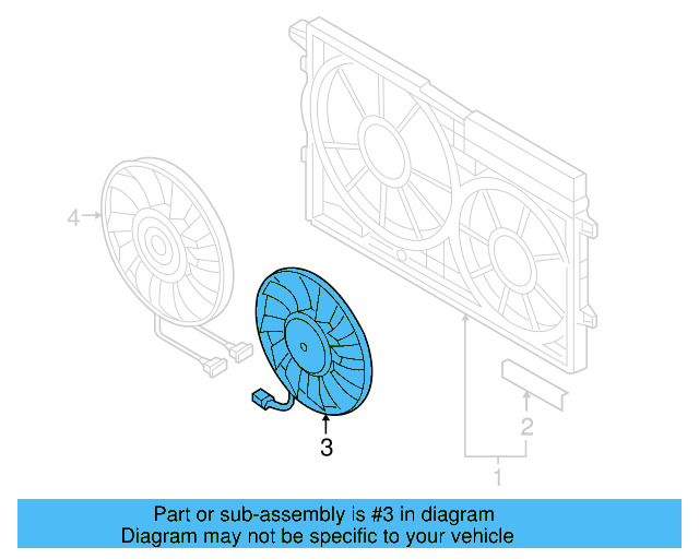 Fan & Motor 1K0-959-455-ET - View 31
