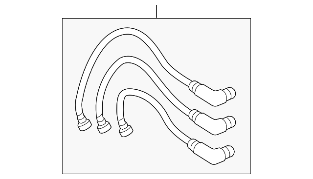 Drive Motor Battery Pack Control Module Wiring Harness 7P0-998-671 - View 4