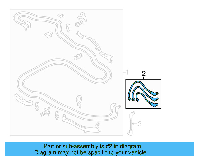 Drive Motor Battery Pack Control Module Wiring Harness 7P0-998-671