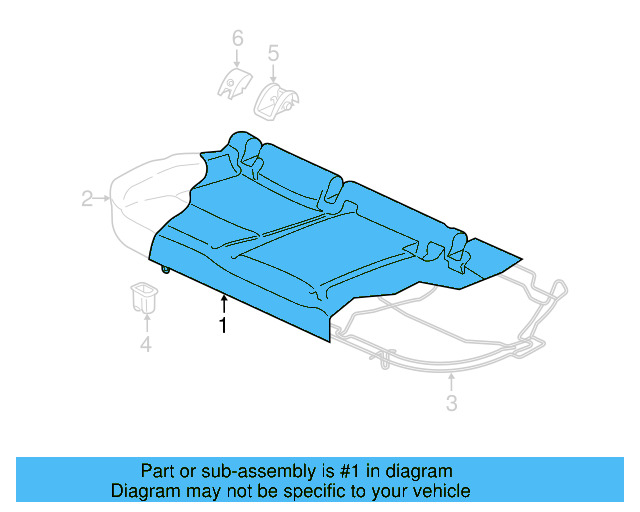 Seat Cover 5G0-881-406-DH-CMP - View 5