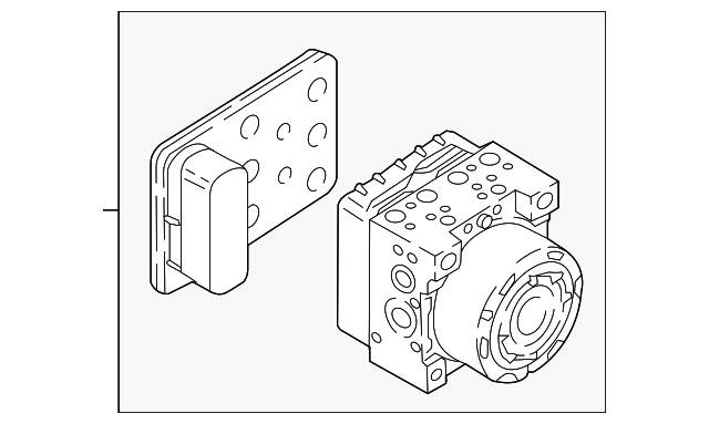 ABS Hydraulic Assembly 5Q0-614-517-FD-BEF - View 5