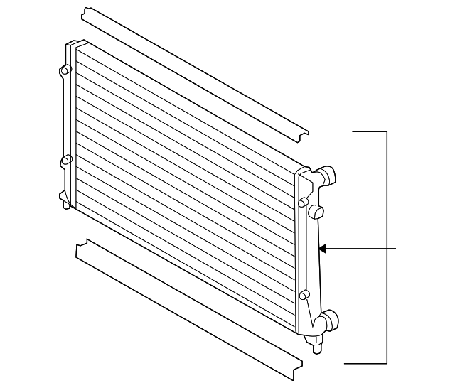 Radiator Assembly 5K0-121-251-AA - View 17
