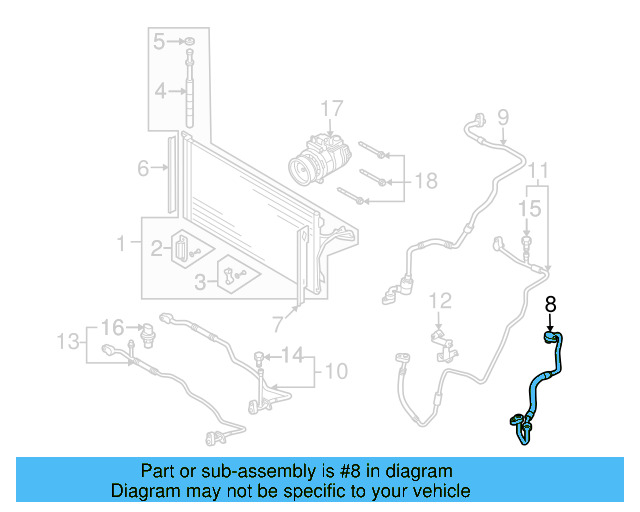 Discharge Hose 7L6-820-744-BQ - View 5