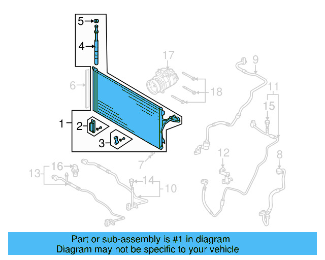 Condenser 7L0-820-411-G - View 4