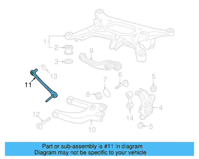 Lateral Arm 4E0-501-529-G