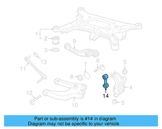 Connector Rod 4E0-505-548-M - View 3