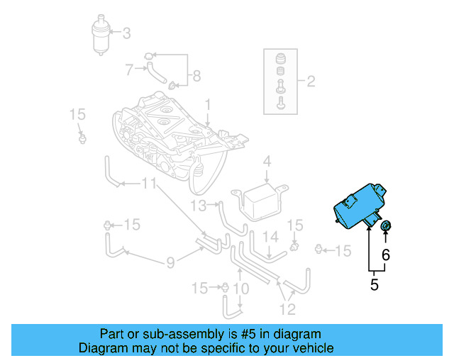 Pressure Cylinder 3W0-616-201-A - View 3