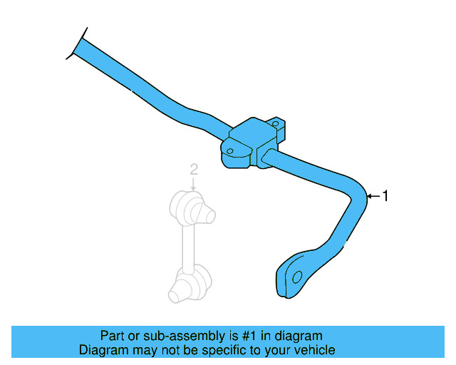 Stabilizer Bar 4E0-511-407-F - View 3