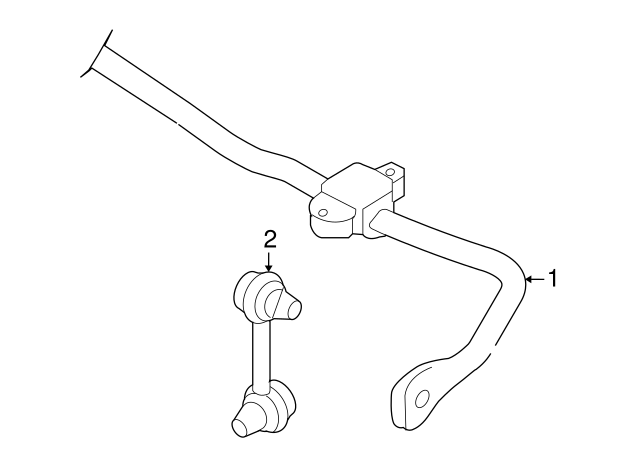 Stabilizer Bar 4E0-511-407-F - View 2