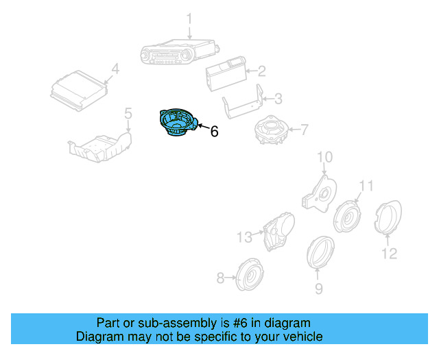 Speaker 1C0-035-411-E - View 16