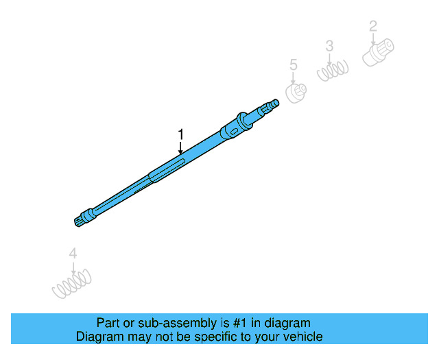 Upper Shaft 3A0-419-503-A