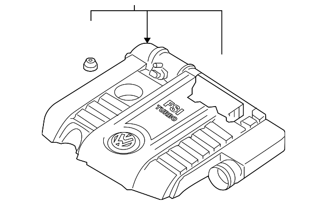 Air Cleaner Assembly 06F-133-837-AH - View 6