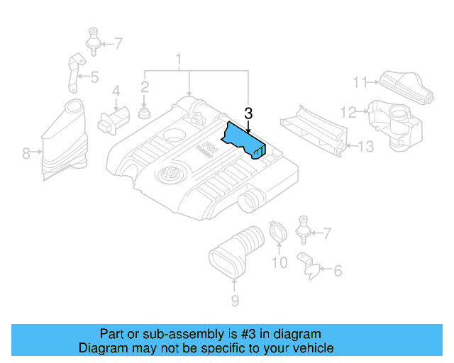 Air Filter 06F-133-843-A - View 14