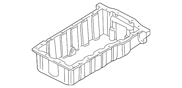 Engine Oil Pan 06A-103-601-T - View 2
