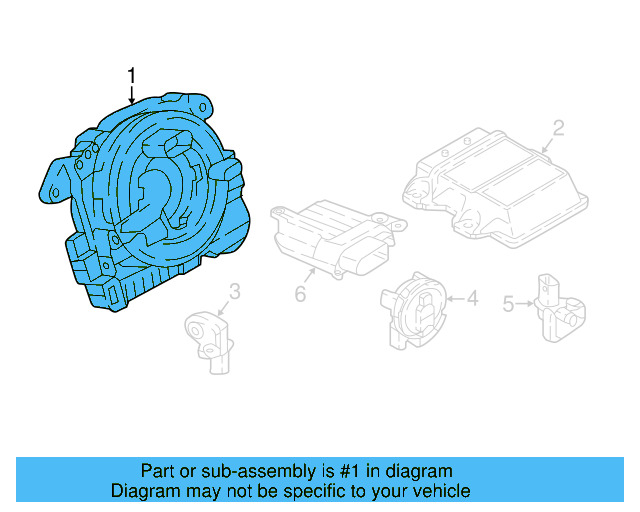 Clock Spring 5Q0-953-549-E - View 6