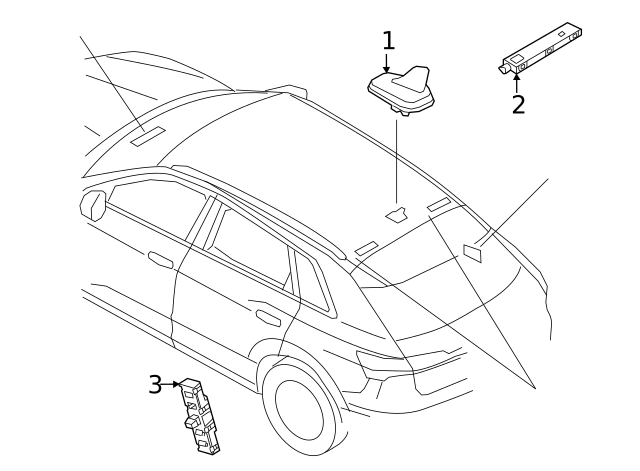 Antenna Booster 5N0-035-570 - View 3