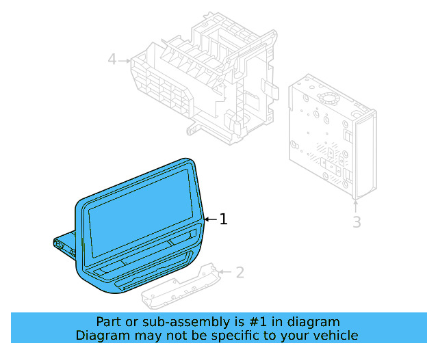 Display Unit 10A-919-606-P - View 3