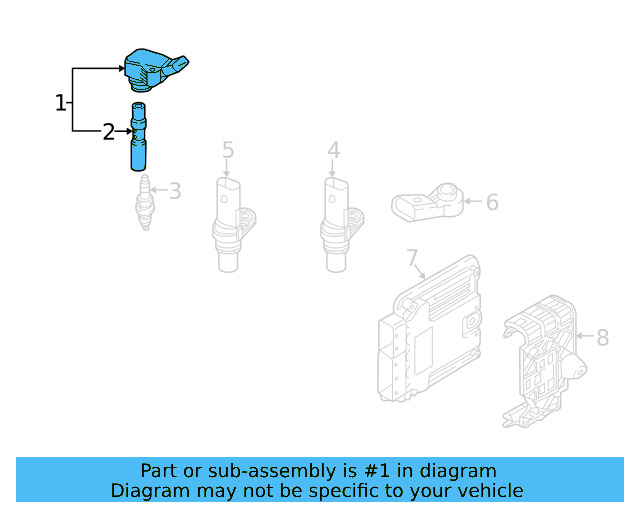 Direct Ignition Coil 06H-905-110-P - View 9