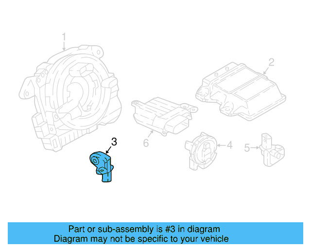 Ft Impact Sensor 3Q0-959-651-A - View 12