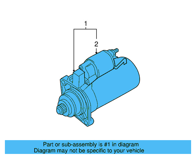 Starter Motor 02E-911-023-S - View 12