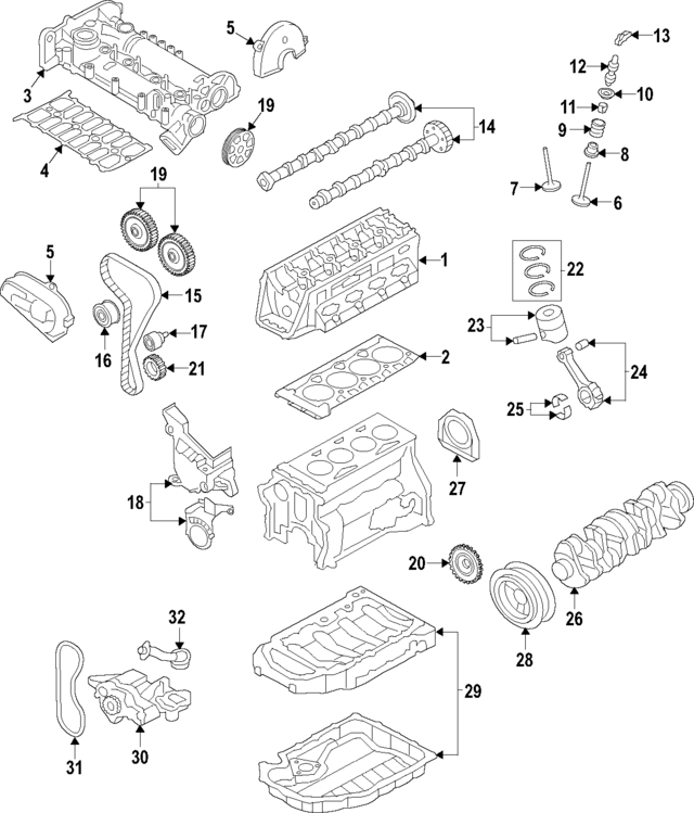 Timing Belt 04E-109-119-F - View 6