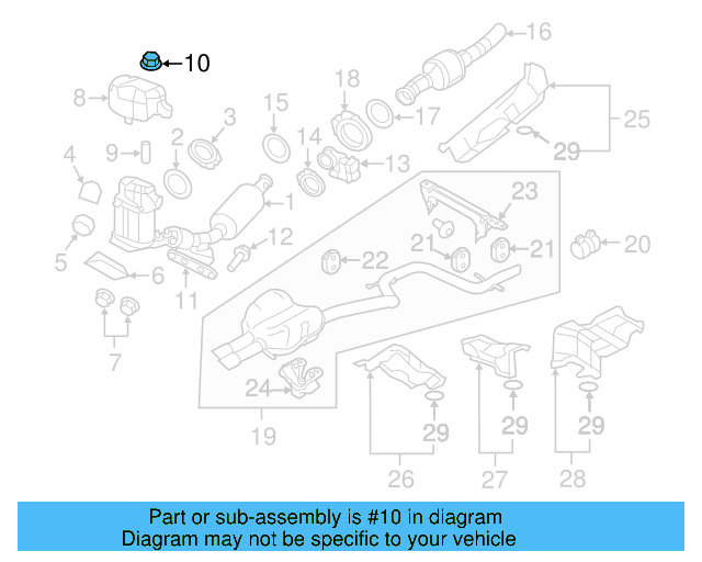 Shield Lock Nut N-023-002-15 - View 14