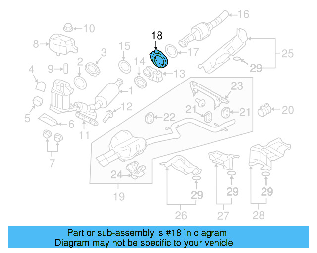 Catalytic Converter Clamp 1K0-253-725-B - View 28