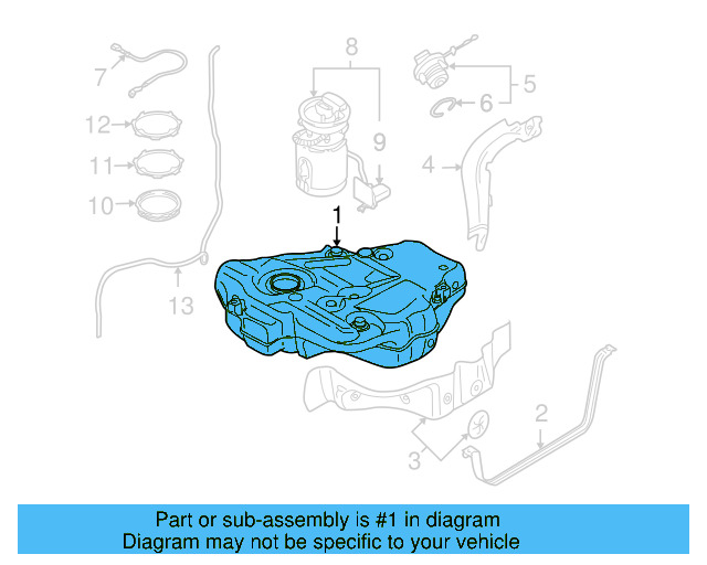 Fuel Tank 1K0-201-060-HC - View 7