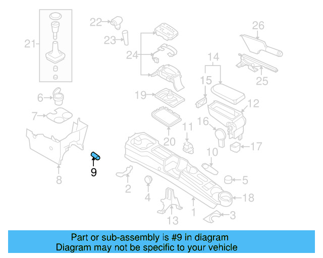 Trim Plate 1C0-864-364-AB-2QL - View 13