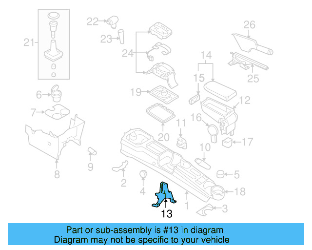 Armrest Door 3B0-867-173-GPD - View 13