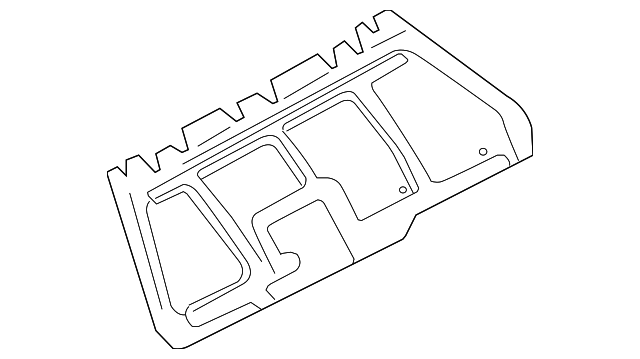 Center Shield 1J0-825-237-AD - View 19