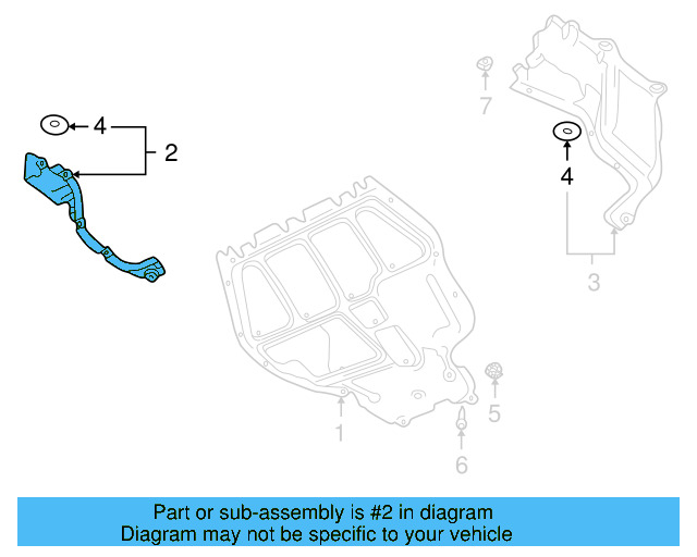 Splash Shield 1J0-825-250-G - View 10
