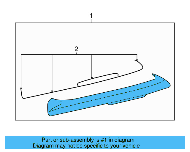 Spoiler (Unpainted) 1k6827933dgru - View 3