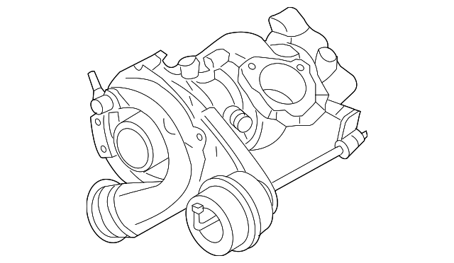 Turbocharger 06A-145-704-LX - View 3