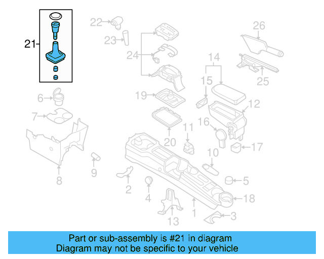 Shift Boot 1C0-711-113-AE-THM - View 14