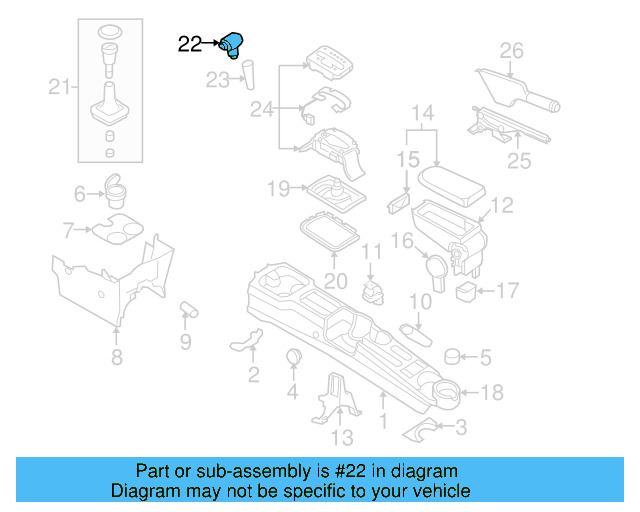 Shift Knob Sleeve 1C0-713-169-B-01C - View 8